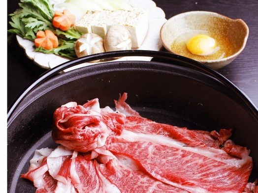 お肉の甘さを感じるなら！信州牛「すき焼き」メインの会席膳プラン